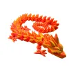 Dragon Crystal 52 cm - Ognisty Neon